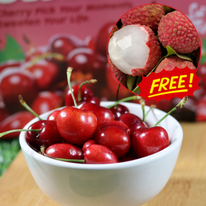 Cherry Turkey (3KG)+Free Lychee (1Pack)